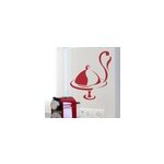Autocollant mural plateau repas