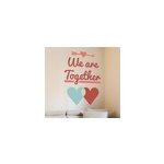 Autocollant mural we are together