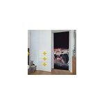 Autocollant porte style voiture de course