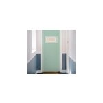 Autocollant de porte en verre marguerite personnalisable