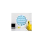 Autocollant style ballon de water - polo bleu Autocollant style ballon de water - polo bleu
