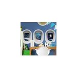 Sticker trompe l' il fen�tres de vaisseau spatial