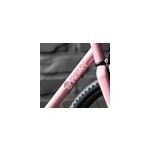 Autocollant v�lo maillot cycliste rose personnalis�