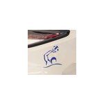 Autocollant pour voiture dessin water - polo Autocollant pour voiture dessin water - polo