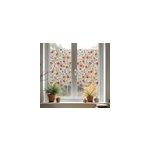 Film occultant fen�tre motif de fleurs d'automne