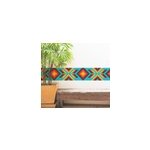 Frise autocollante motif natif mexicain huichol