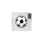 Horloge autocollante ballon de foot