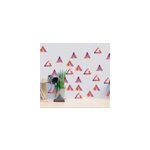 Sticker g�om�trique pack de 24 triangles aquarelle