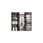 Papier peint arte collage new - york