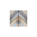Papier peint bois effet zig zag