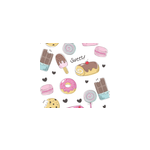 Papier peint cuisine d�licieux desserts