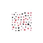 Papier peint fleur mod�le de cartes de poker