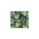 Papier peint fleur moderne feuilles vertes normes