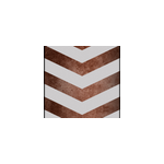 Papier peint moderne vagues chocolat