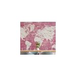 Papier peint mural mappemonde texture de pierre