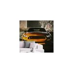 Papier peint mural voiture jaune moderne Papier peint mural voiture jaune moderne