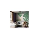 Papier peint panoramique feuilles de palmier