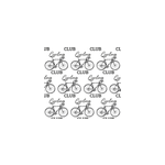 Papier peint salon club cycliste