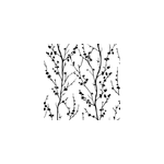 Papier peint tête de lit branches fines Papier peint tête de lit branches fines