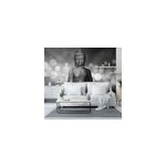 Papier peint zen bouddha noir et blanc Papier peint zen bouddha noir et blanc