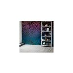 Papier peint zen fleurs dégradé multicolore Papier peint zen fleurs dégradé multicolore