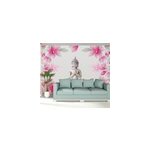 Photo murale zen bouddha et magnolia