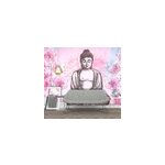 Photo murale zen bouddha et orchid�es