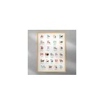Poster alphabet races de chien