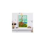 Poster mural dinosaures avec pr�nom