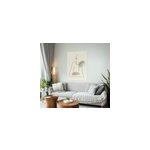 Poster mural figure lignes art abstrait