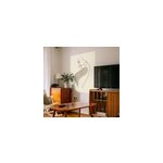 Poster mural profil lignes art abstrait