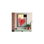 Poster photo raliste peinture de coeur