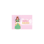 Set de table petite princesse personnalisable Set de table petite princesse personnalisable