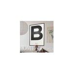 Sticker affiche lettre personnalisable