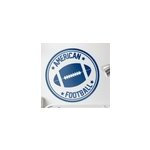 Sticker american football ballon