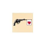 Sticker amour pistolet