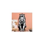 Sticker animal sauvage roi des silhouettes de la jungle Sticker animal sauvage roi des silhouettes de la jungle