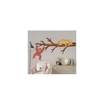 Sticker animal sauvage singes chassant un l�opard