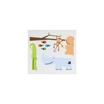 Stickers animaux savane