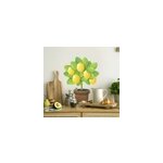 Sticker arbre fruit citronnier mignon