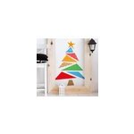 Sticker arbre de no�l g�om�trique