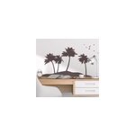 Sticker arbre palmiers �le d�serte