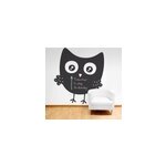 Sticker ardoise hibou