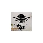 Sticker art deco dj yoda banksy