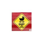 Sticker baby on board poussette