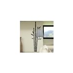 Sticker mural salon bambous