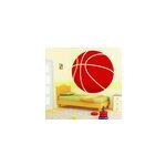 Sticker chambre basket ballon