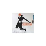 Sticker basket joueur de basket - ball Sticker basket joueur de basket - ball