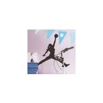 Sticker basket silhouette joueuse