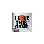 Sticker basket avec texte
